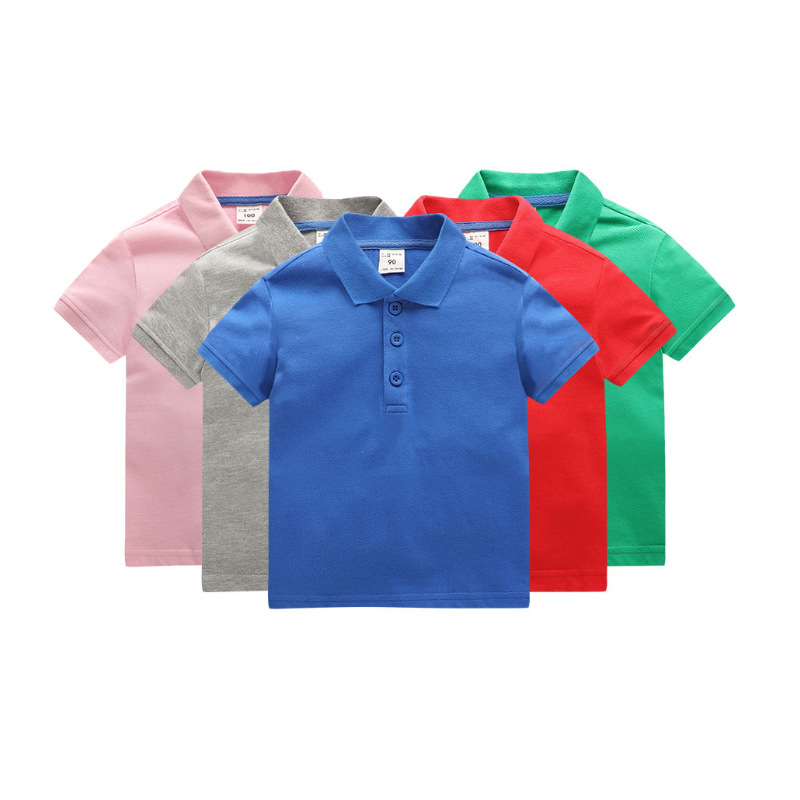 Logo für Kinder Polo Shirts 100% Baumwolle