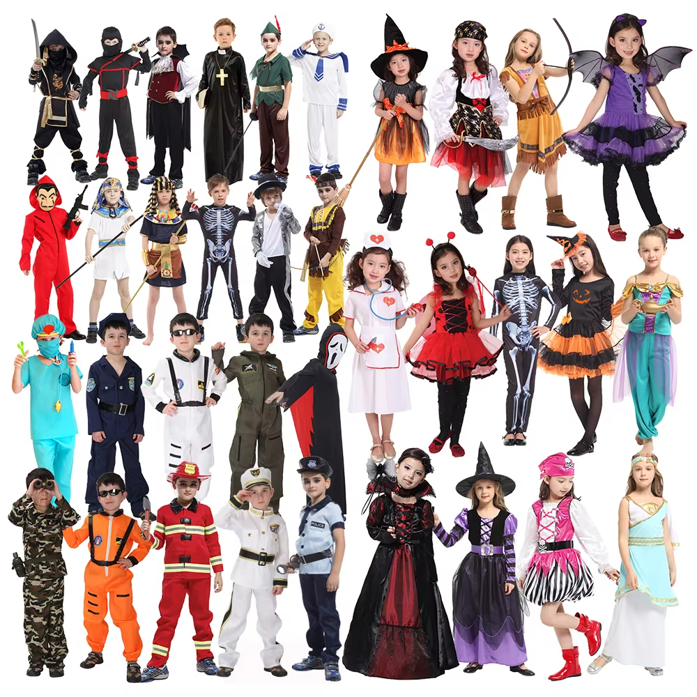 Halloween Dress Up Kostüm für Kinder – Cosplay Party Outfits