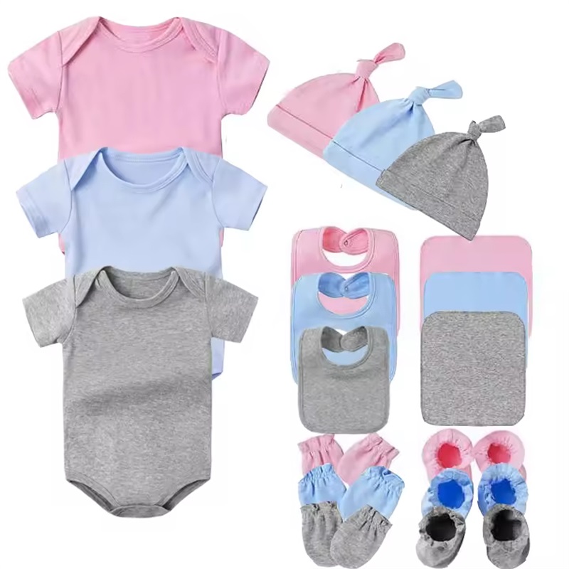 Benutzerdefinierte Kämmte Baumwolle Baby Onesie